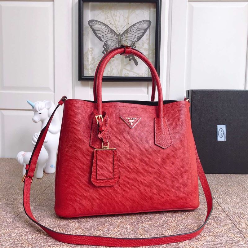 Pra*a top handle bags